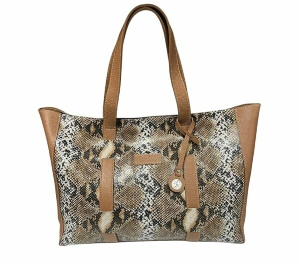 Sac Mary <b> Édition Camel / Imprimé Python /</b>