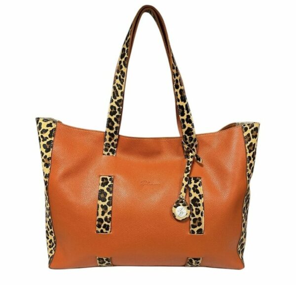 Sac Mary <b> Édition Tangerine / Imprimé Léopard /</b>